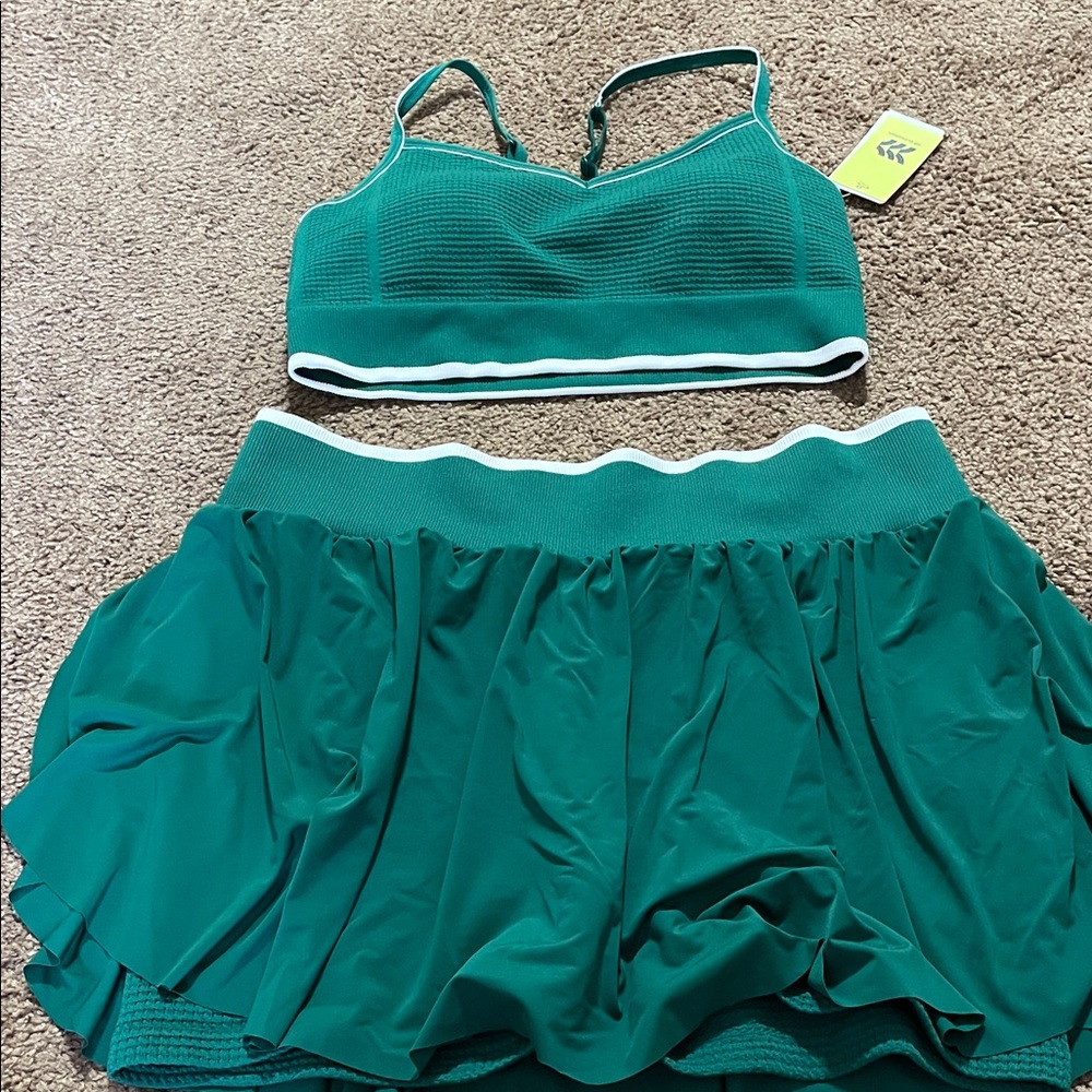 All in Motion Teal Activewear Set Brand New